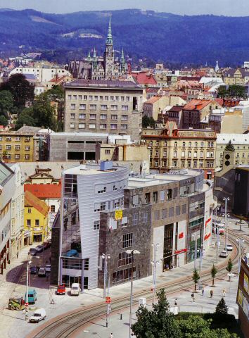 Pal�c Centrum, Eurosta, IPB Poji��ovna - Liberec, J�nsk� ul.