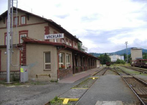 Rekonstrukce �elezni�n� stanice Vrchlab�