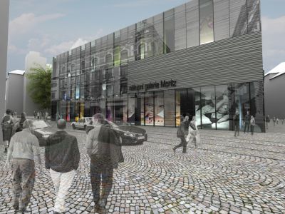 Rekonstrukce obchodn�ho centra Prior Olomouc